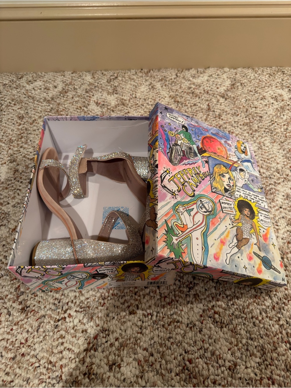 Jeffery Campbell Bedazzled Heels